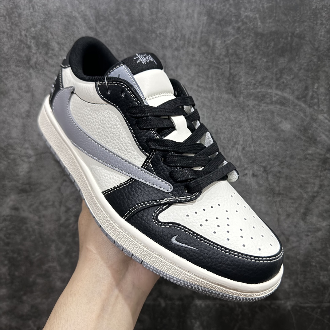 图片[3]-【定制版】Nike Air Jordan 1 Low 定制配色n定制AJ-高端定制 低帮复古文化板鞋n#定制鞋盒 大厂纯原品质出货 超高清洁度 皮料切割干净无任何毛边 细节完美货号：XZ5168-001 尺码：36 36.5 37.5 38 38.5 39 40 40.5 41 42 42.5 43 44 44.5 45 编码：HXS320340-鞋库