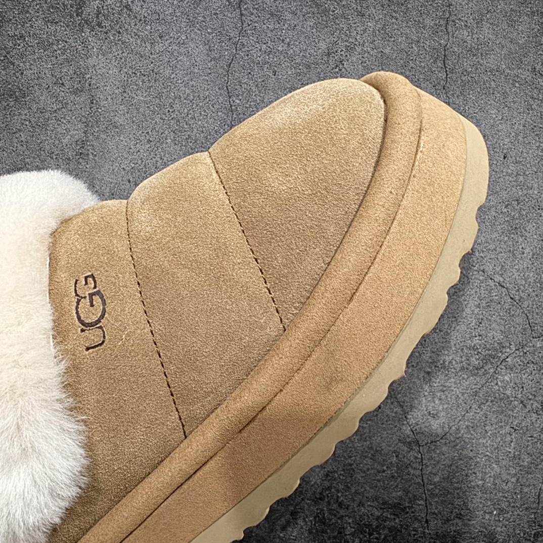 图片[6]-【X1广东礼盒版】市面顶级版本 UGG 毛毛虫厚底4cm 厚底1146390n 女款 小红书爆款n广州外贸大厂生产 鞋头到鞋垫真羊皮毛一体 独立外盒包装 芯片 带防水工艺 区别市面任何版本1.5Ccm薄底 独立原版开发大底 羊绒鞋垫 冬季保暖外出 家居都是很适合的选择 进年uug推出款式系列 局部偏向年轻消费者喜好 也走到时尚潮流穿搭的前沿 鞋身材质 防泼水涂层翻毛皮鞋面 17毫米UGGPURE™植入式羊毛内底 轻便防滑舒适橡胶外底 带有品牌LOGO商标 带全套包装  尺码: 35 36 37 38 39 40 编码：HH340360-鞋库