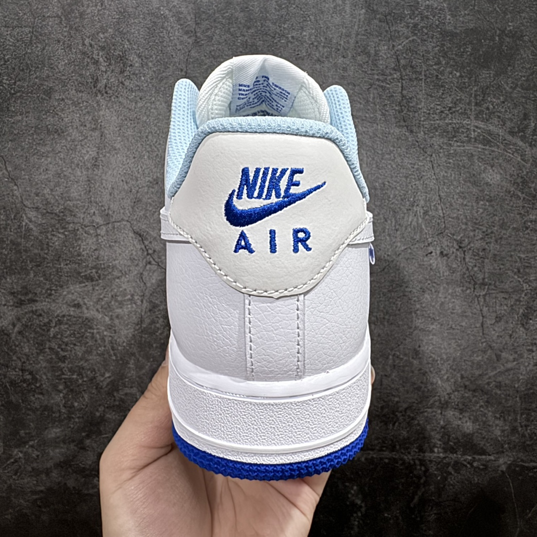 图片[4]-【公司级】Nike Air Force 1 Low 灰白蓝 空军一号低帮运动休闲板鞋 原楦头原纸板 打造纯正空军版型#专注外贸渠道 全掌内置蜂窝气垫 #原盒配件 原厂中底钢印、拉帮完美货号：FB1844-111 尺码：36 36.5 37.5 38 38.5 39 40 40.5 41 42 42.5 43 44 44.5 45 编码：CC230240-鞋库