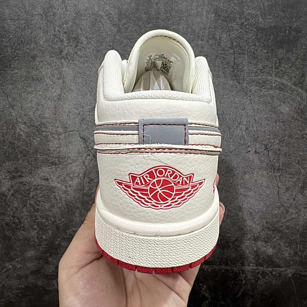 【定制版】Air Jordan 1 Low AJ1 乔1 Supreme联名-红兔八哥 高端定制 低帮复古篮球鞋 SJ9950-025