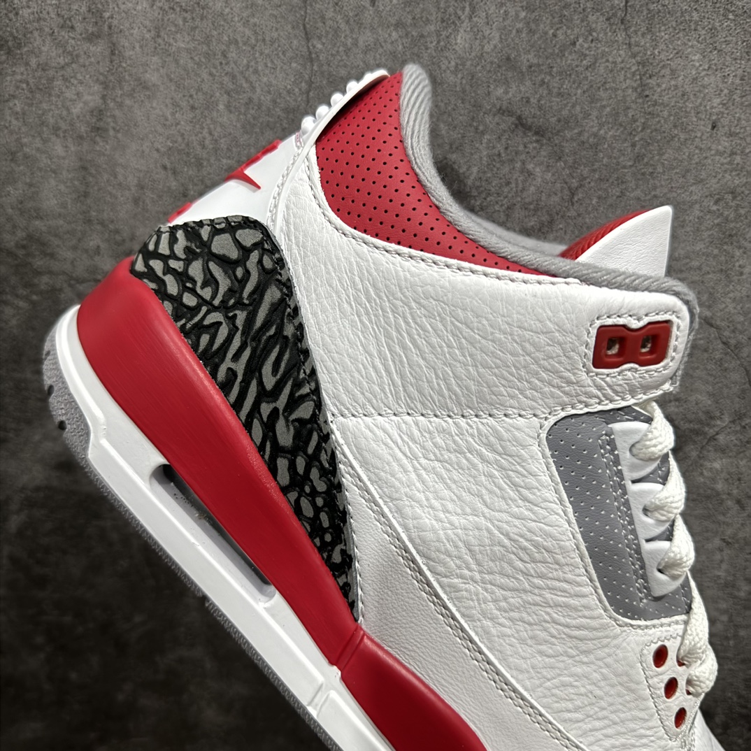 福利版NKAirJordan3Retro纯原配色#原装头层材料用料绝不含糊#正确荔枝纹路客供原厂磨具清洁