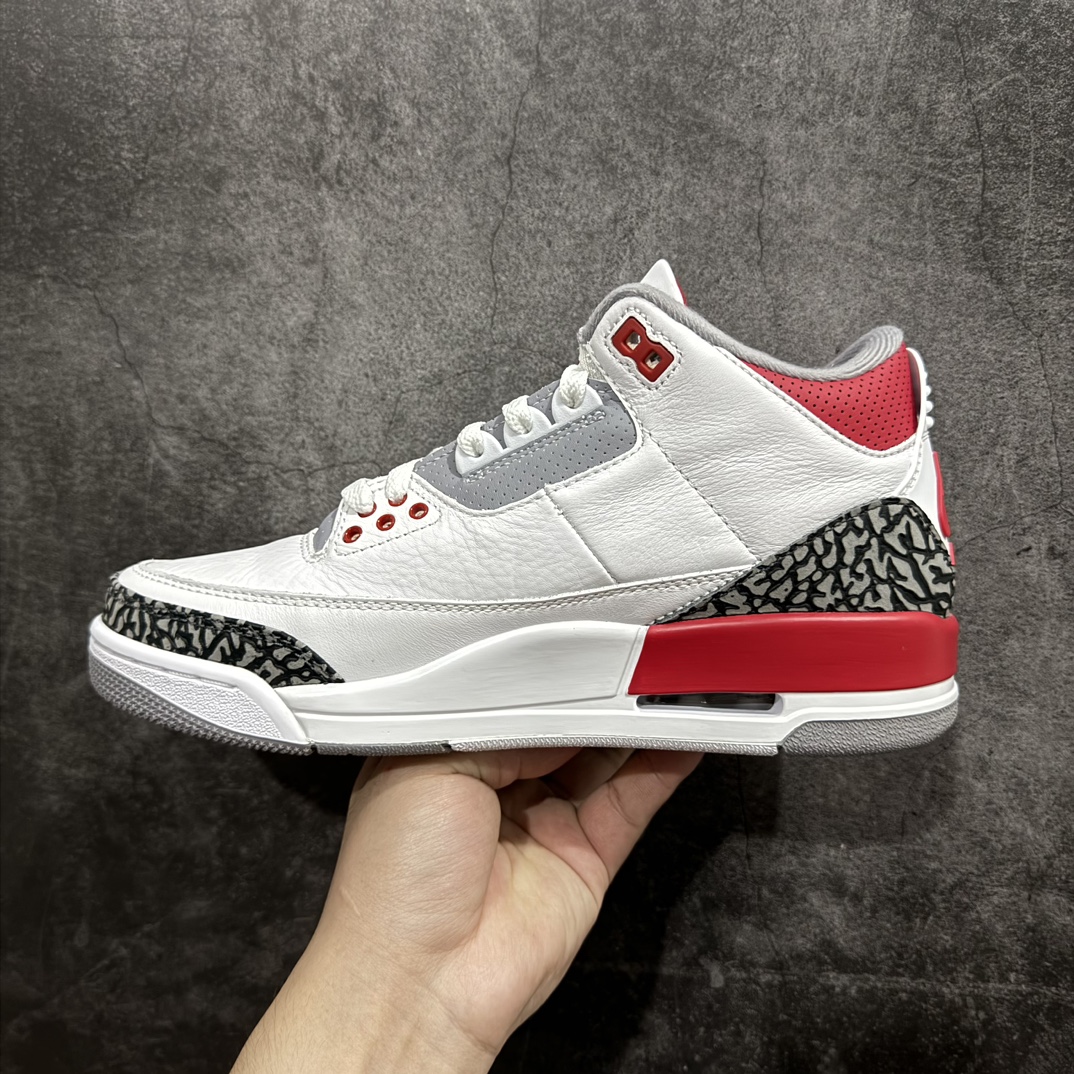 福利版NKAirJordan3Retro纯原配色#原装头层材料用料绝不含糊#正确荔枝纹路客供原厂磨具清洁