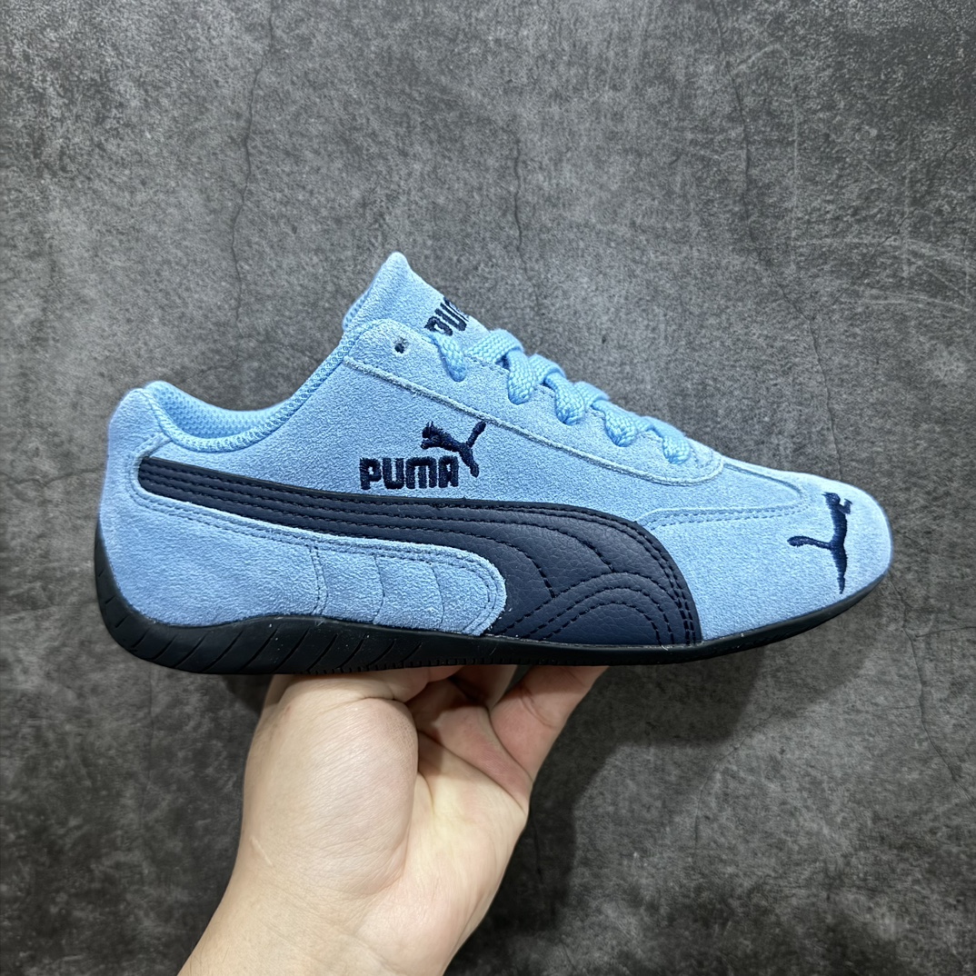 【渠道纯原】PUMA Speedcat Archive Speed Cat系列美拉德风 舒适百搭 防滑耐磨 低帮 生活休闲鞋 男女同款 蓝色 398847-01n顶级品质做工 市场目前最优品质n采用原鞋1:1开模  组合Mode大底 原厂套楦工艺  进口小牛皮  打造极致品控‼️ 尺码：35.5-45半码 编码：NB245270-鞋库