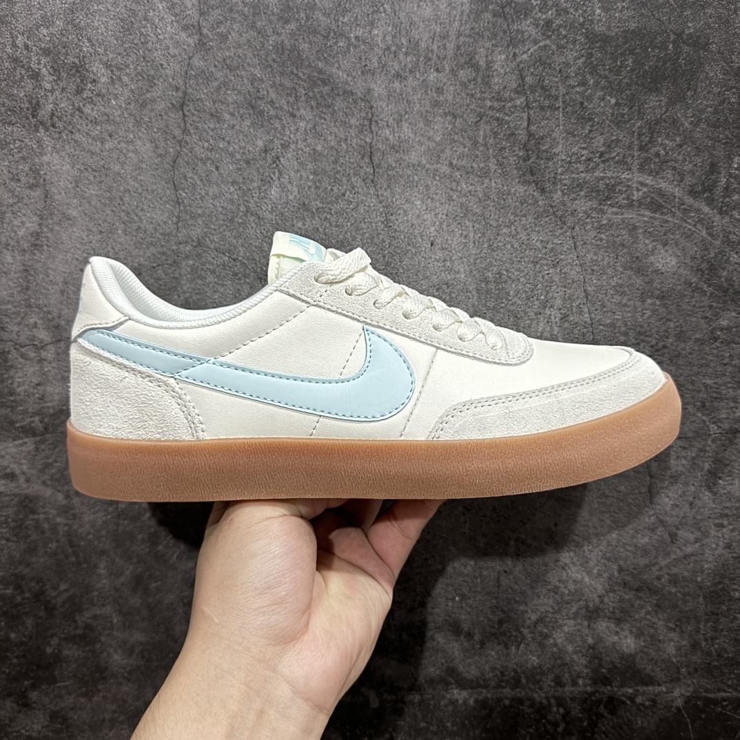 【公司级】Nike Killshot2 Iearner FS 耐克德训全系板鞋-白浅蓝生胶n市面唯一全新版型全新大底 进口头层麂皮n耐磨耐穿四季可穿 百搭不怯场n美拉德风格德训经典时尚休闲百搭 货号：HM5855-133 Size：35.5 36 36.5 37.5 38 38.5 39 40 40.5 41 42 42.5 43 44 44.5 45 编码：HXS210220-鞋库