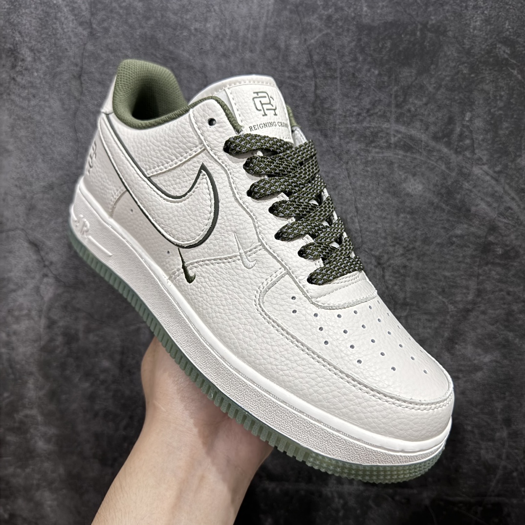 图片[3]-【公司级】海外限量发售 卫冕冠军联名款 Reigning Champ x Nike Air Force 1 \’07 满天星低帮空军一号休闲板鞋 定制皮料 3M反光 原楦原纸板 纯正版型 清洁度完美 内置全掌气垫 货号：RC2369-173 Size：36 36.5 37.5 38 38.5 39 40 40.5 41 42 42.5 43 44 44.5 45 编码：LF290300-鞋库