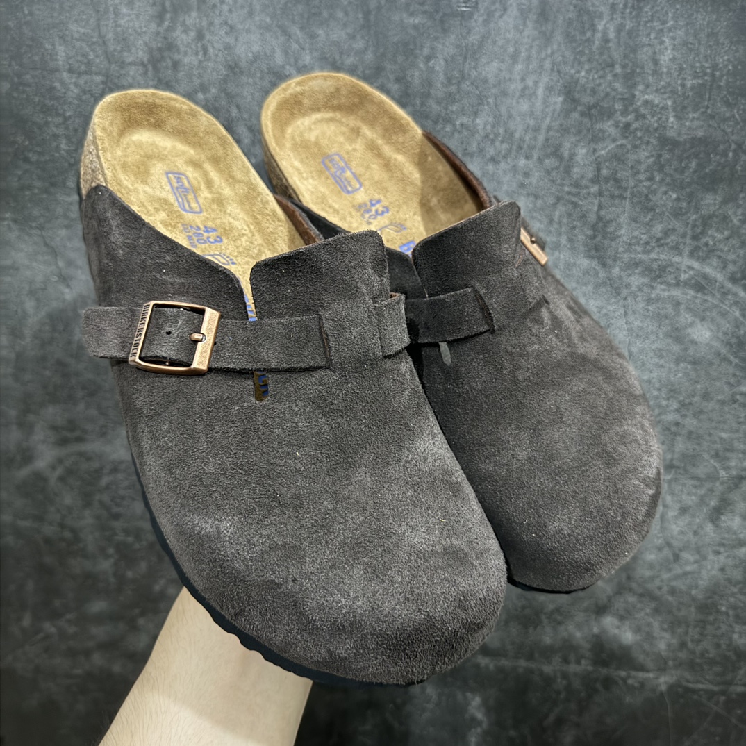 图片[9]-【X1版本】市面顶级版本德国百年知名鞋履品牌·博肯Birkenstock 勃肯包拖系列‼️n勃肯伦敦系列低帮牛皮绒面革平底复古软木休闲鞋n原产品质 采用质地柔软牛皮绒面革植入羊羔毛鞋垫和里衬材质n中底搭载缓震软木橡胶 尺码：35 36 37 38 39 40 41 42 43 44 45 编码：HH260280-鞋库