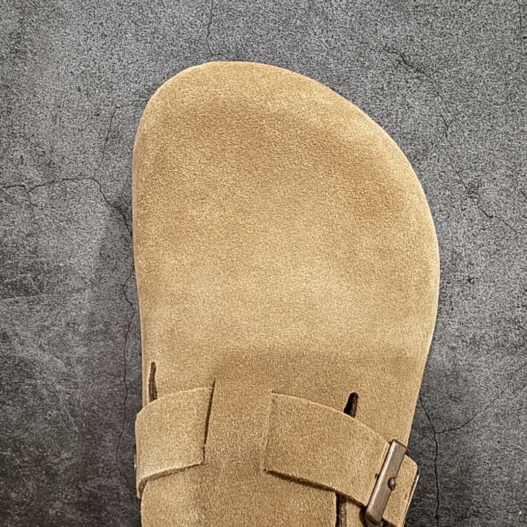 图片[5]-【X1版本】市面顶级版本德国百年知名鞋履品牌·博肯 Birkenstock 勃肯包拖系列‼️n勃肯伦敦系列低帮牛皮绒面革平底复古软木休闲鞋n原产品质 采用质地柔软牛皮绒面革植入羊羔毛鞋垫和里衬材质n中底搭载缓震软木橡胶 尺码：35 36 37 38 39 40 41 42 43 44 45 编码：HH260280-鞋库