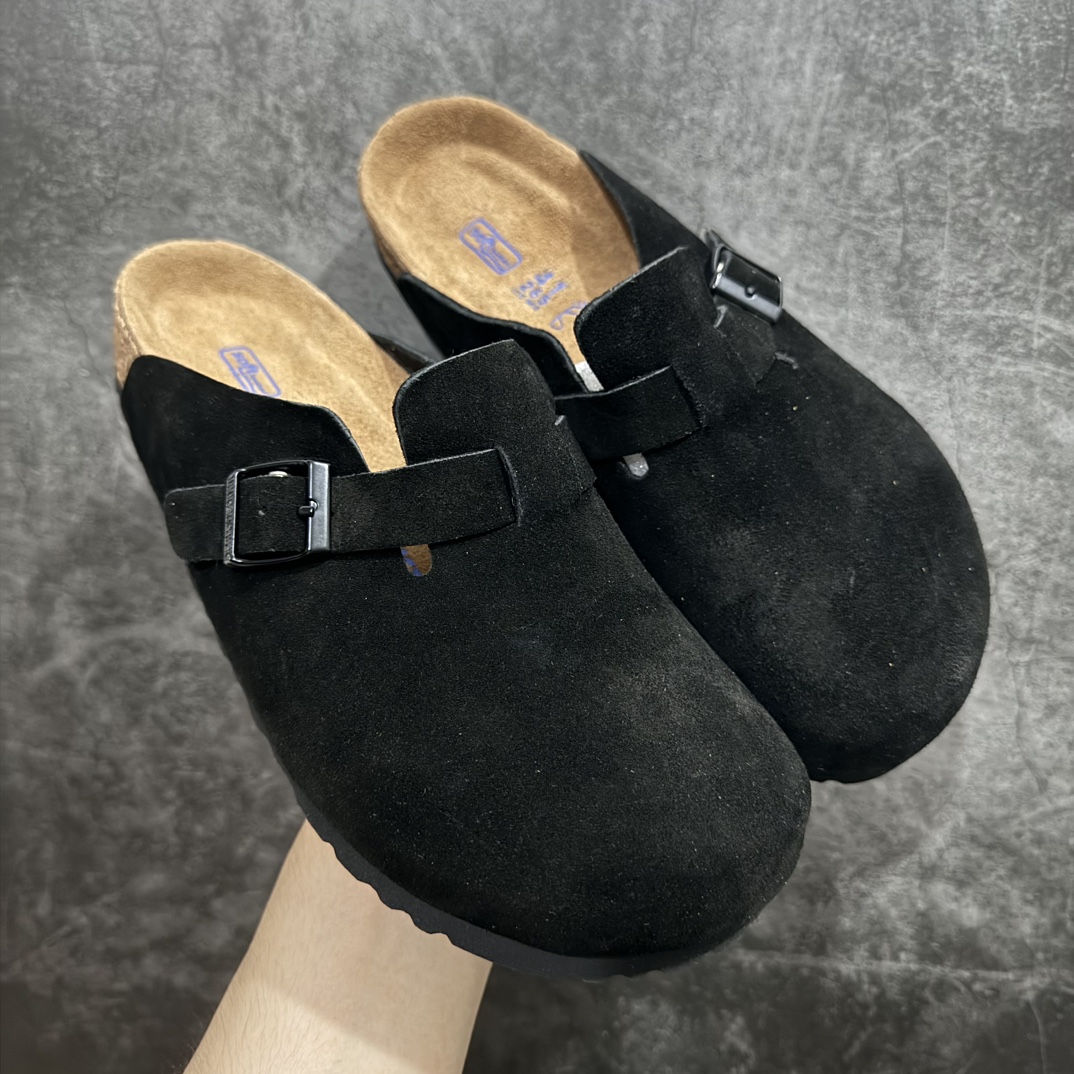 图片[9]-【X1版本】市面顶级版本德国百年知名鞋履品牌·博肯Birkenstock 勃肯包拖系列‼️n勃肯伦敦系列低帮牛皮绒面革平底复古软木休闲鞋n原产品质 采用质地柔软牛皮绒面革植入羊羔毛鞋垫和里衬材质n中底搭载缓震软木橡胶 尺码：35 36 37 38 39 40 41 42 43 44 45 编码：HH260280-鞋库