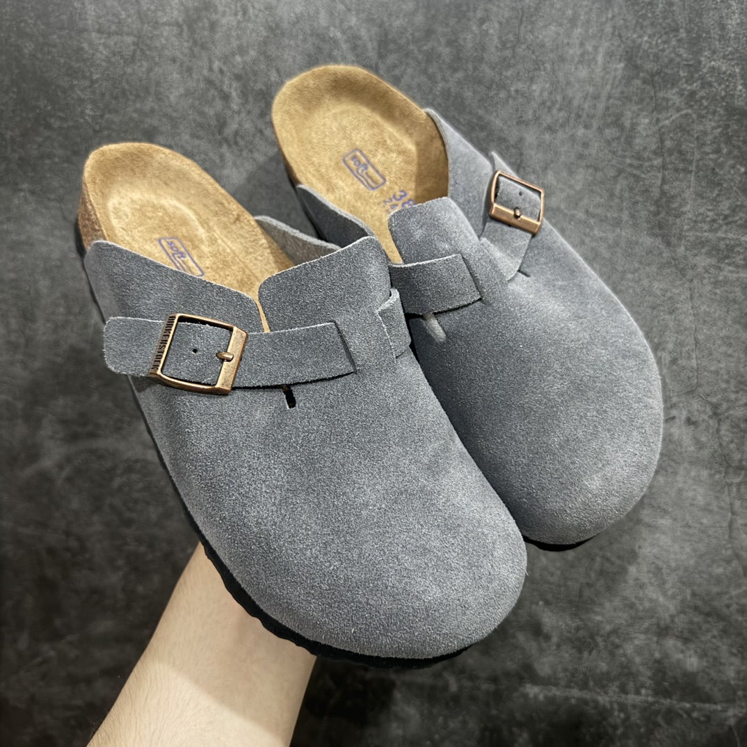 图片[6]-【X1版本】市面顶级版本德国百年知名鞋履品牌·博肯Birkenstock 勃肯包拖系列‼️n勃肯伦敦系列低帮牛皮绒面革平底复古软木休闲鞋n原产品质 采用质地柔软牛皮绒面革植入羊羔毛鞋垫和里衬材质n中底搭载缓震软木橡胶 尺码：35 36 37 38 39 40 41 42 43 44 45 编码：HH260280-鞋库