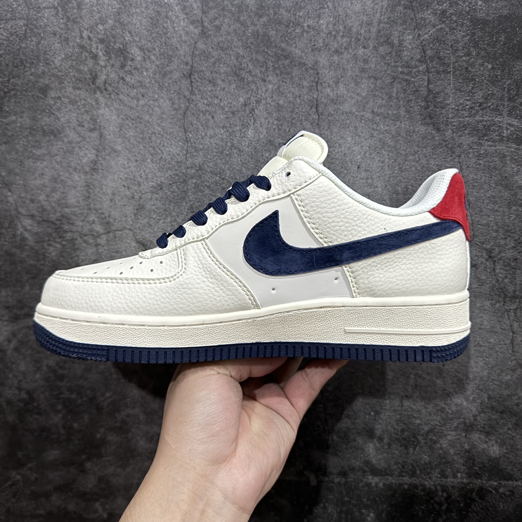 图片[2]-【公司级】Nk Air Force 1\’07 Low 北面联名-米白蓝红 空军一号低帮休闲板鞋 XZ6188-016rn#原楦头原纸板 原装鞋盒 定制五金配件 内置全掌气垫 原厂鞋底 r 尺码：36 36.5 37.5 38 38.5 39 40 40.5 41 42 42.5 43 44 44.5 45  编码：HXS310320-鞋库