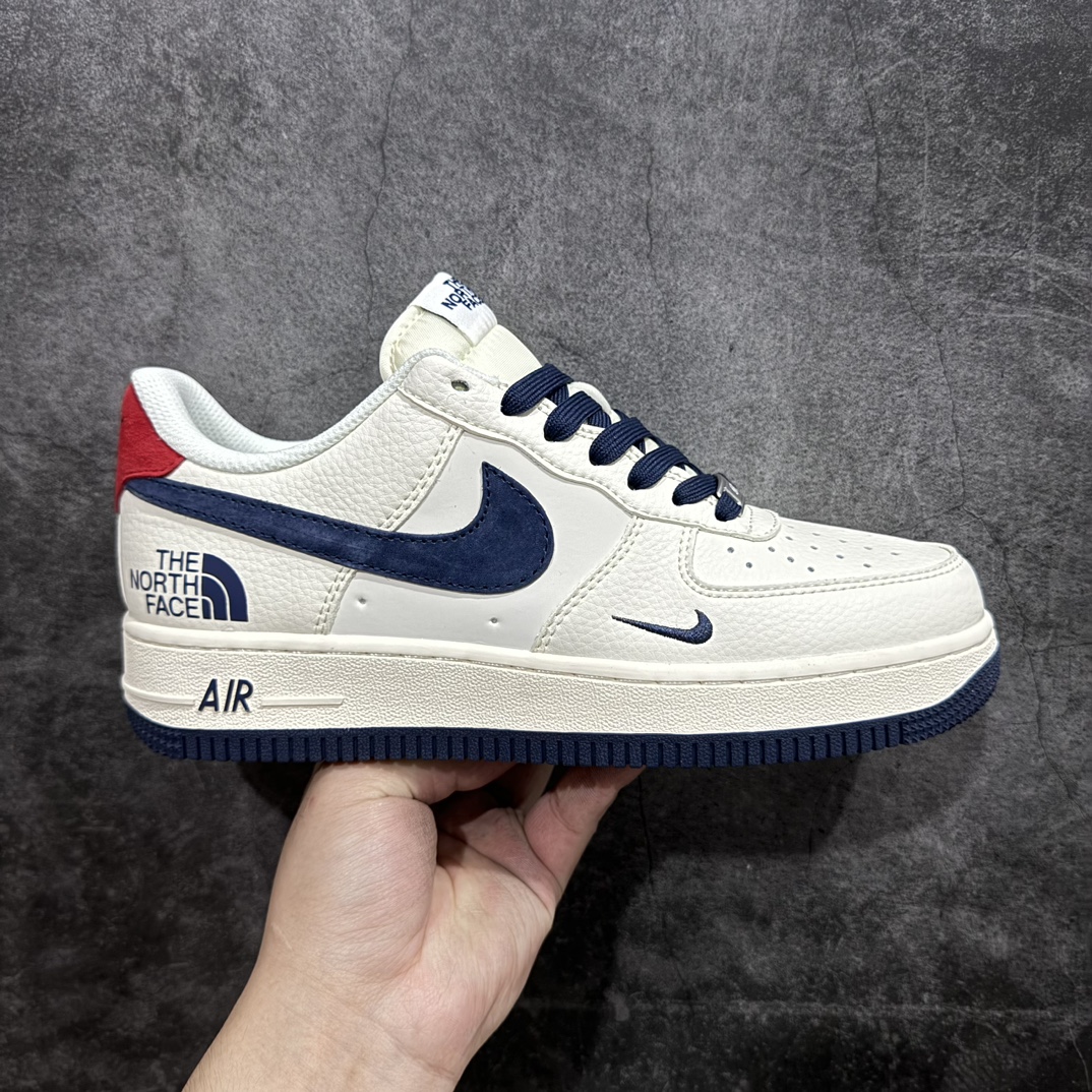 【公司级】Nk Air Force 1\’07 Low 北面联名-米白蓝红 空军一号低帮休闲板鞋 XZ6188-016rn#原楦头原纸板 原装鞋盒 定制五金配件 内置全掌气垫 原厂鞋底 r 尺码：36 36.5 37.5 38 38.5 39 40 40.5 41 42 42.5 43 44 44.5 45  编码：HXS310320-鞋库