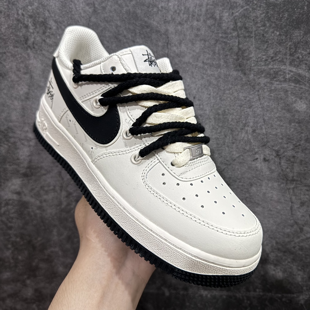 【定制版】Stussy x Nk Air Force 1'07 Low 斯图西联名 空军一号低帮休闲板鞋 ZH0316-041