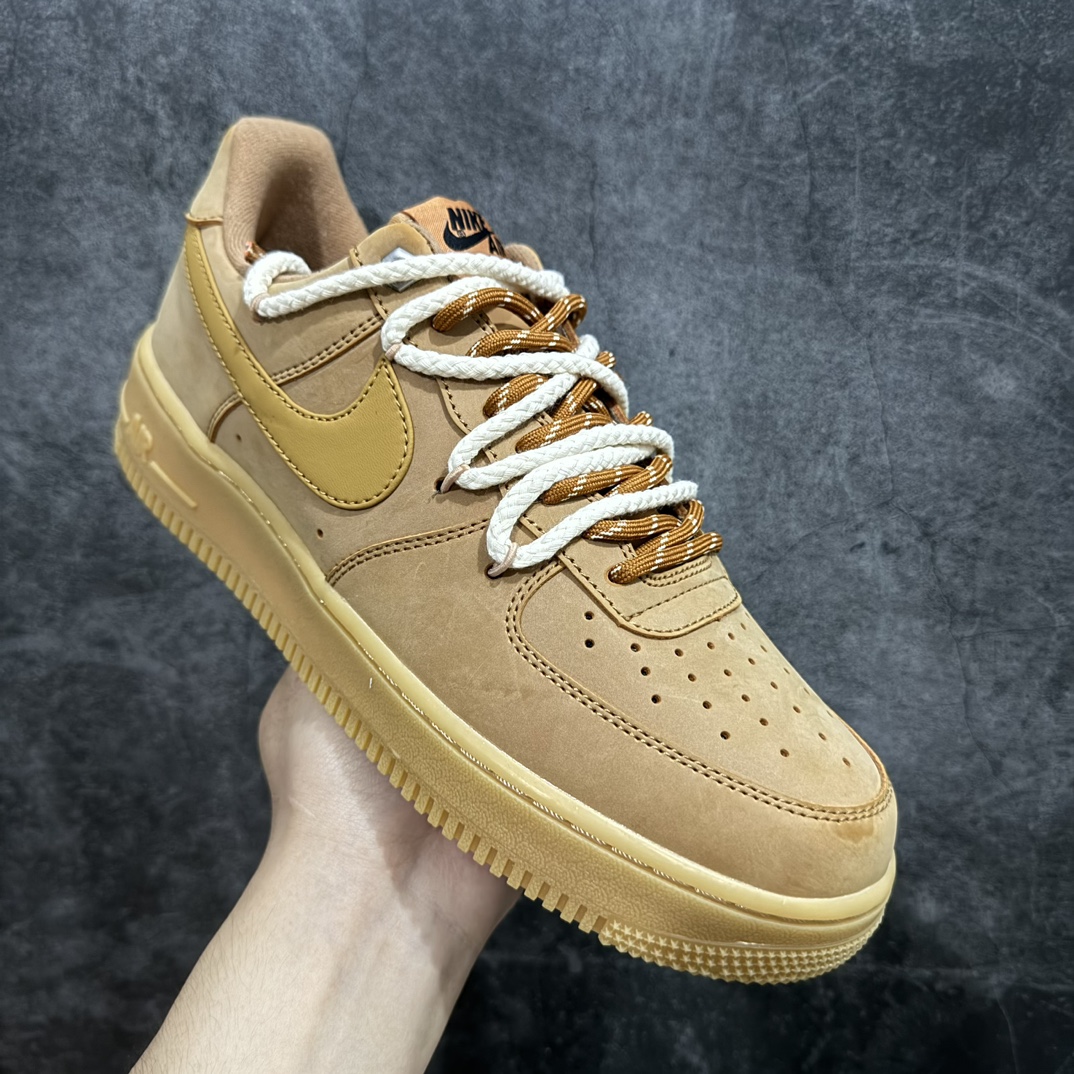 图片[3]-【公司级】Nk Air Force 1\’07 Low 解构麦色 空军一号低帮休闲板鞋 CJ9197-102rn#设计灵感来源于美拉德色系，整双鞋子采用解构绑带设计，增加了鞋子层次感 ！r 尺码：36 36.5 37.5 38 38.5 39 40 40.5 41 42 42.5 43 44 44.5 45  编码：HXS310320-鞋库