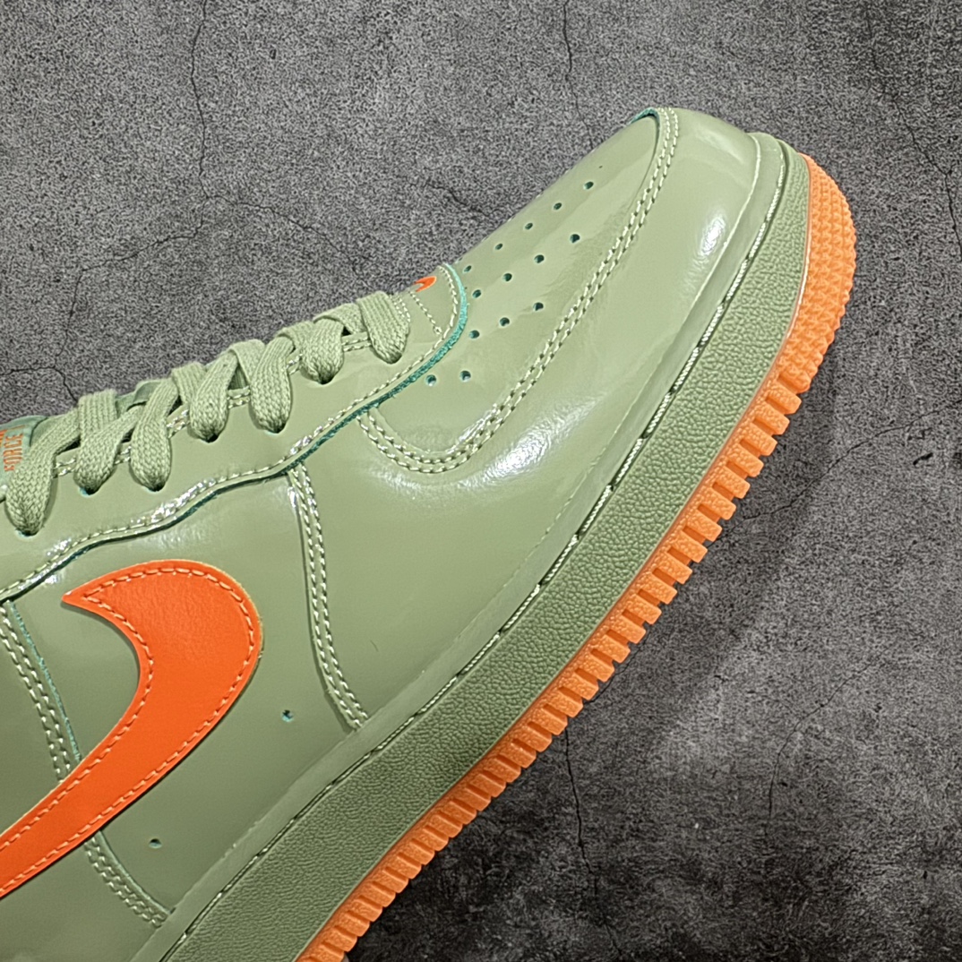 图片[6]-【公司级】Air Force 1 Low Premium 绿橙n原楦头原纸板 打造纯正空军版型n#专注外贸渠道 全掌内置蜂窝气垫 #原盒配件 原厂中底钢印、拉帮完美 官方同步上架 货号：HJ9118-386 Size：36 36.5 37.5 38 38.5 39 40 40.5 41 42 42.5 43 44 44.5 45 编码：LF250260-鞋库