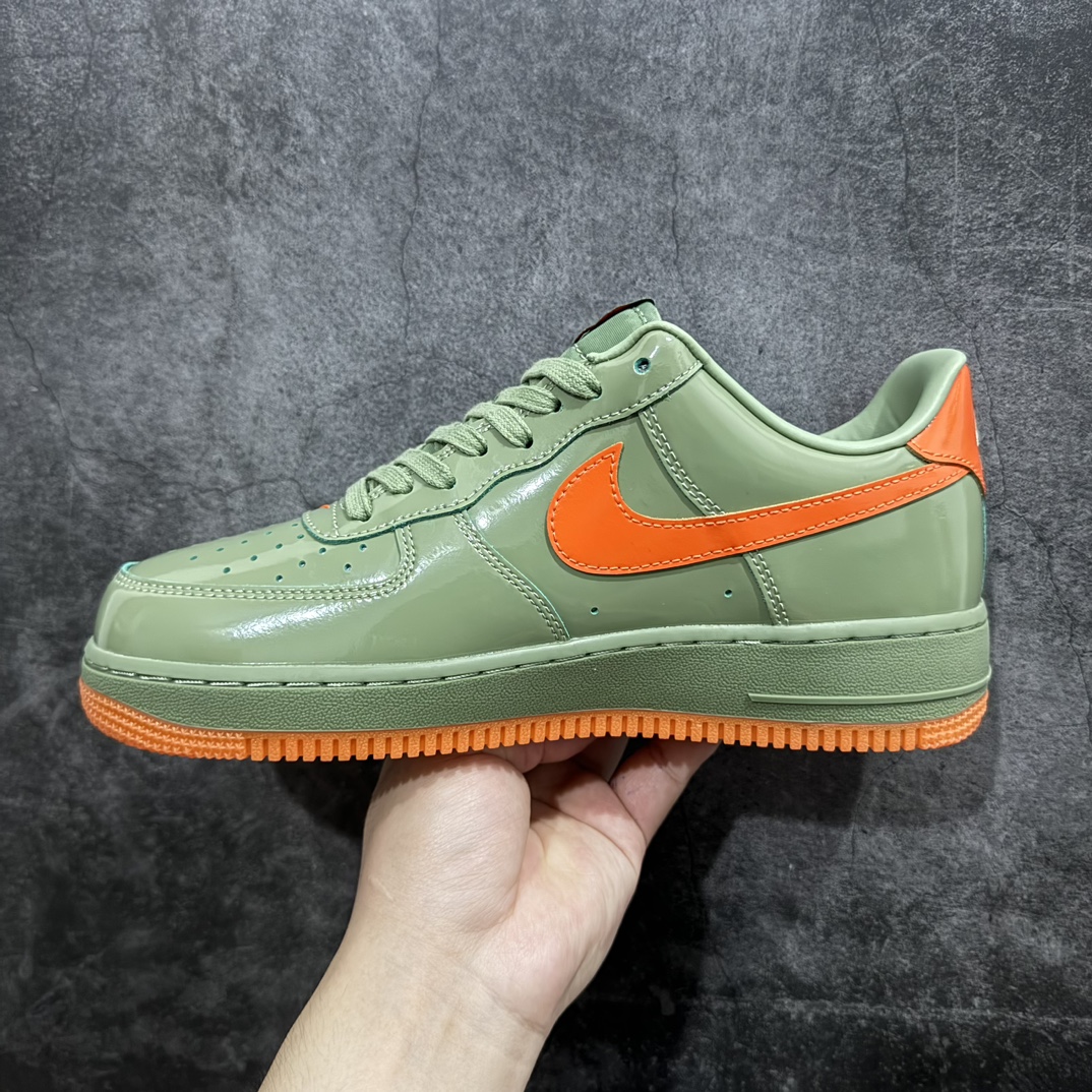 图片[2]-【公司级】Air Force 1 Low Premium 绿橙n原楦头原纸板 打造纯正空军版型n#专注外贸渠道 全掌内置蜂窝气垫 #原盒配件 原厂中底钢印、拉帮完美 官方同步上架 货号：HJ9118-386 Size：36 36.5 37.5 38 38.5 39 40 40.5 41 42 42.5 43 44 44.5 45 编码：LF250260-鞋库