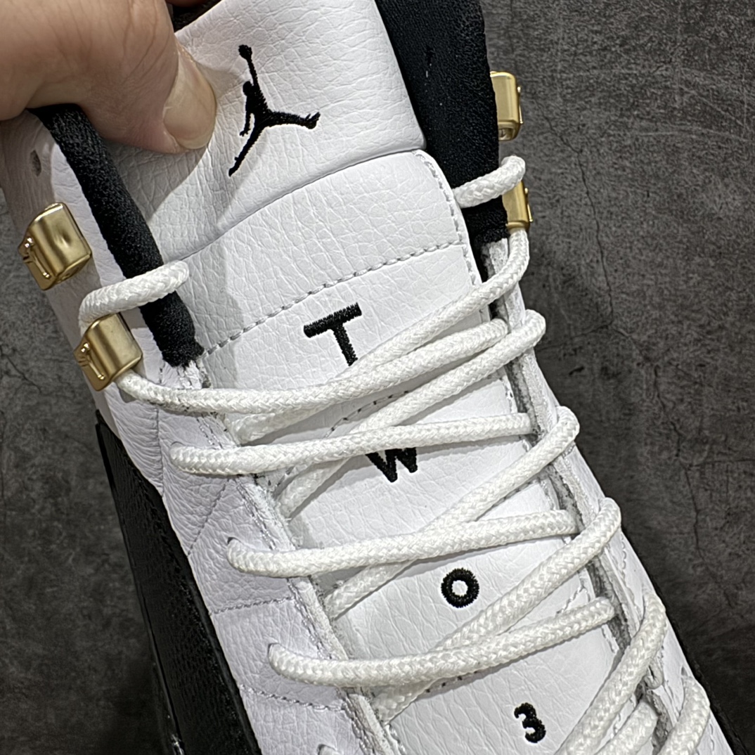 图片[7]-【TK至尊版】Air Jordan AJ12 Retro 潮流 中帮 复古篮球鞋 男款金扣130690-125nn一比一原厂皮 最正确的版型鞋盒 鞋盒标 芯片 更多12代的配色陆续出齐真真的做到市场12代天花板 国外强烈推荐版本外贸混卖专供品质国内专业外贸AJ大厂出品原厂楦头纸板 原厂皮料打造 原厂真碳板 内置气垫  尺码：40 40.5 41 42 42.5 43 44 44.5 45 46 47.5 编码：ZG480520-鞋库