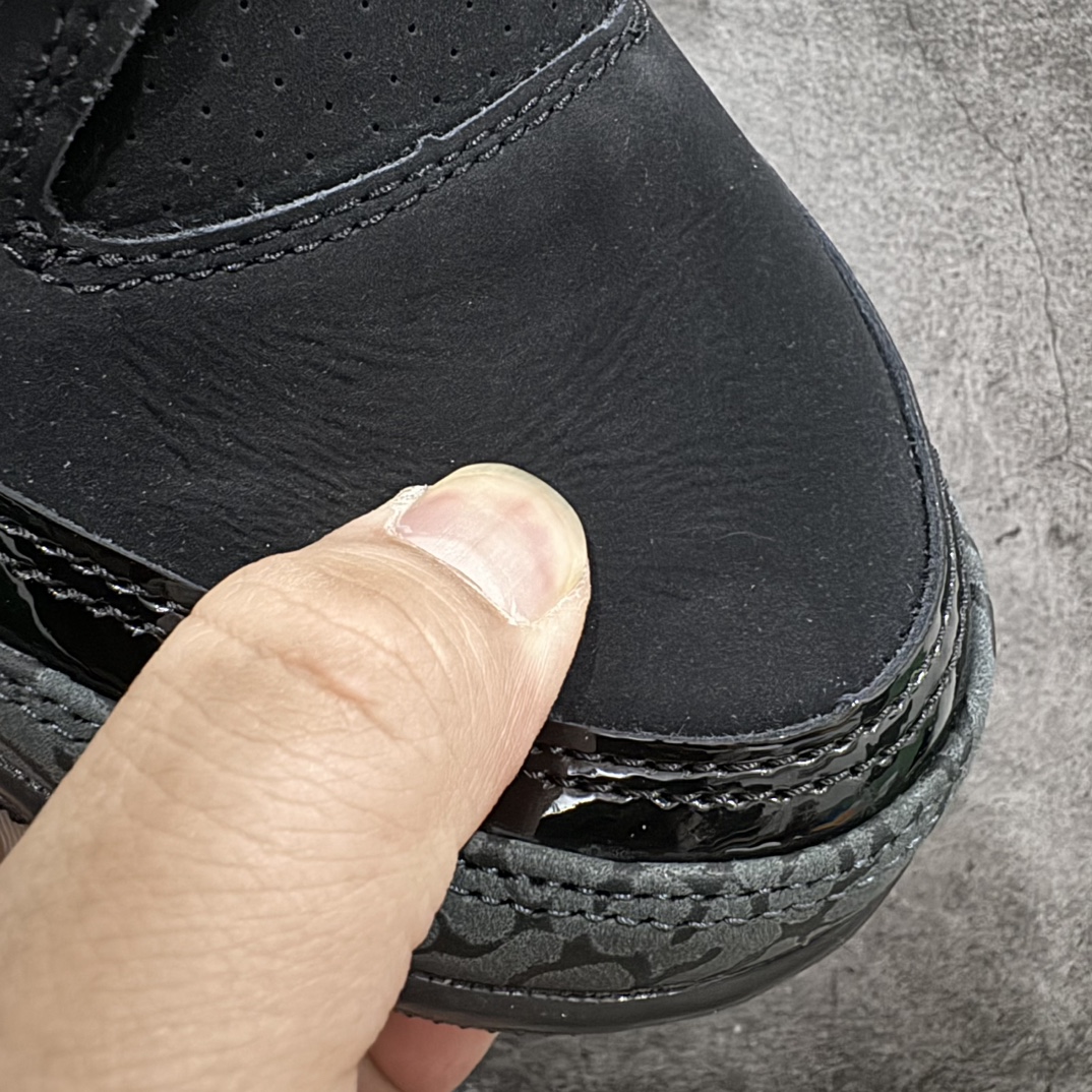 图片[6]-【OG纯原】Jordan Air Jordan 3 Retro Black Cat 舒适百搭 中帮 复古篮球鞋 男款 黑猫 货号CT8532-001n知名纯原大厂出品n原纸板楦头开发 进口头层皮料完美鞋型匹配公司货 正确鞋舌立体高频最新原厂底模 大底卡色咬花完美 鞋柜必备鞋款 终端现货供应  尺码40-47.5 编码：O470490n 货号 ：CT8532-001 编码：40-鞋库