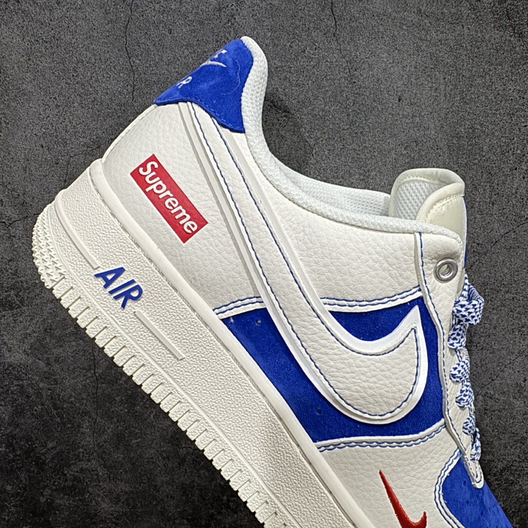 图片[7]-【公司级】Nk Air Force 1\’07 Low Supreme联名-米白群青 空军一号 低帮休闲板鞋 SJ6698-004rn#原楦头原纸板 原装鞋盒 定制五金配件 内置全掌气垫 原厂鞋底 r 尺码：36 36.5 37.5 38 38.5 39 40 40.5 41 42 42.5 43 44 44.5 45  编码：HXS310320-鞋库