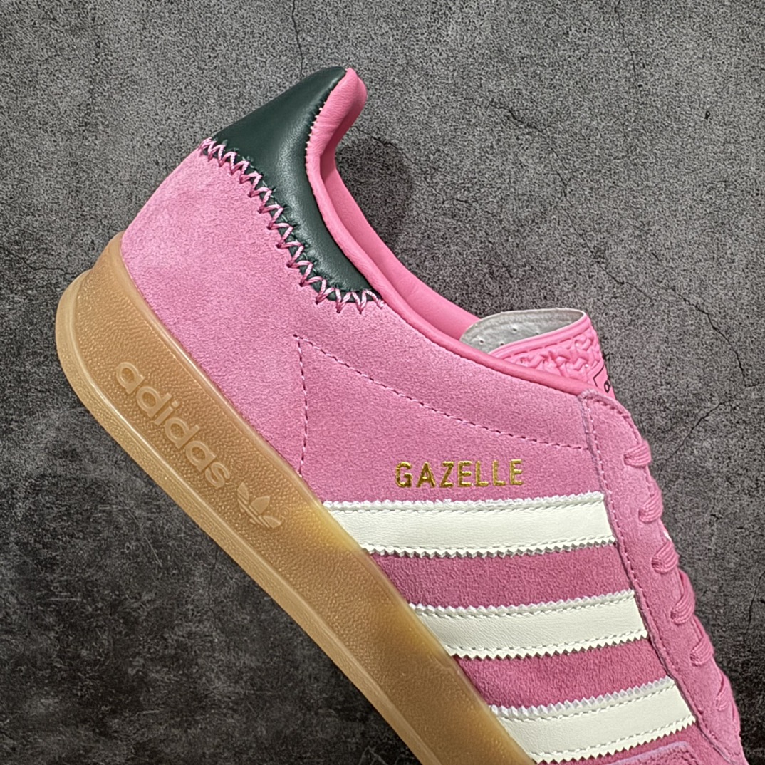 图片[7]-【Top纯原版】Ad Originals Gazelle Indoor JI2014 三叶草厚底休闲防滑耐磨低帮板鞋rn#原厂原数据版型 原厂皮料切割干净无任何毛边 鞋型细节完美 超高清洁度r 尺码：36 36.5 37 38 38.5 39 40 40.5 41 42 42.5 43 44 44.5 45 编码：TO240260-鞋库