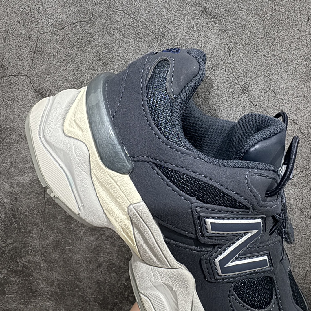 图片[7]-【纯原版】童鞋 New Balance NB 9060系列 新百伦魔术扣童鞋 PV9060NVrn#亲子必备款 独家私模开发 原厂麂皮材质 原数据原档案比对原鞋rn#全套原楦原模倾力打造完美版型 鞋头坡度极致还原 无解鞋型 原盒原配r 尺码：28 29 30 31 32.5 33.5 34 35  编码：JP220240-鞋库