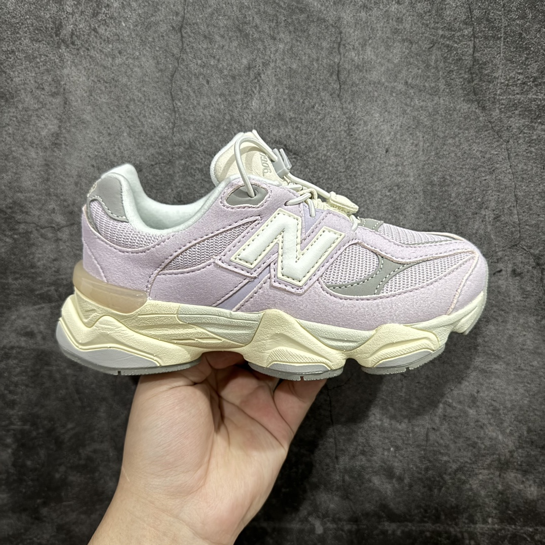 【纯原版】童鞋 New Balance NB 9060系列 新百伦魔术扣童鞋 PV9060VKrn#亲子必备款 独家私模开发 原厂麂皮材质 原数据原档案比对原鞋rn#全套原楦原模倾力打造完美版型 鞋头坡度极致还原 无解鞋型 原盒原配r 尺码：28 29 30 31 32.5 33.5 34 35  编码：JP220240-鞋库