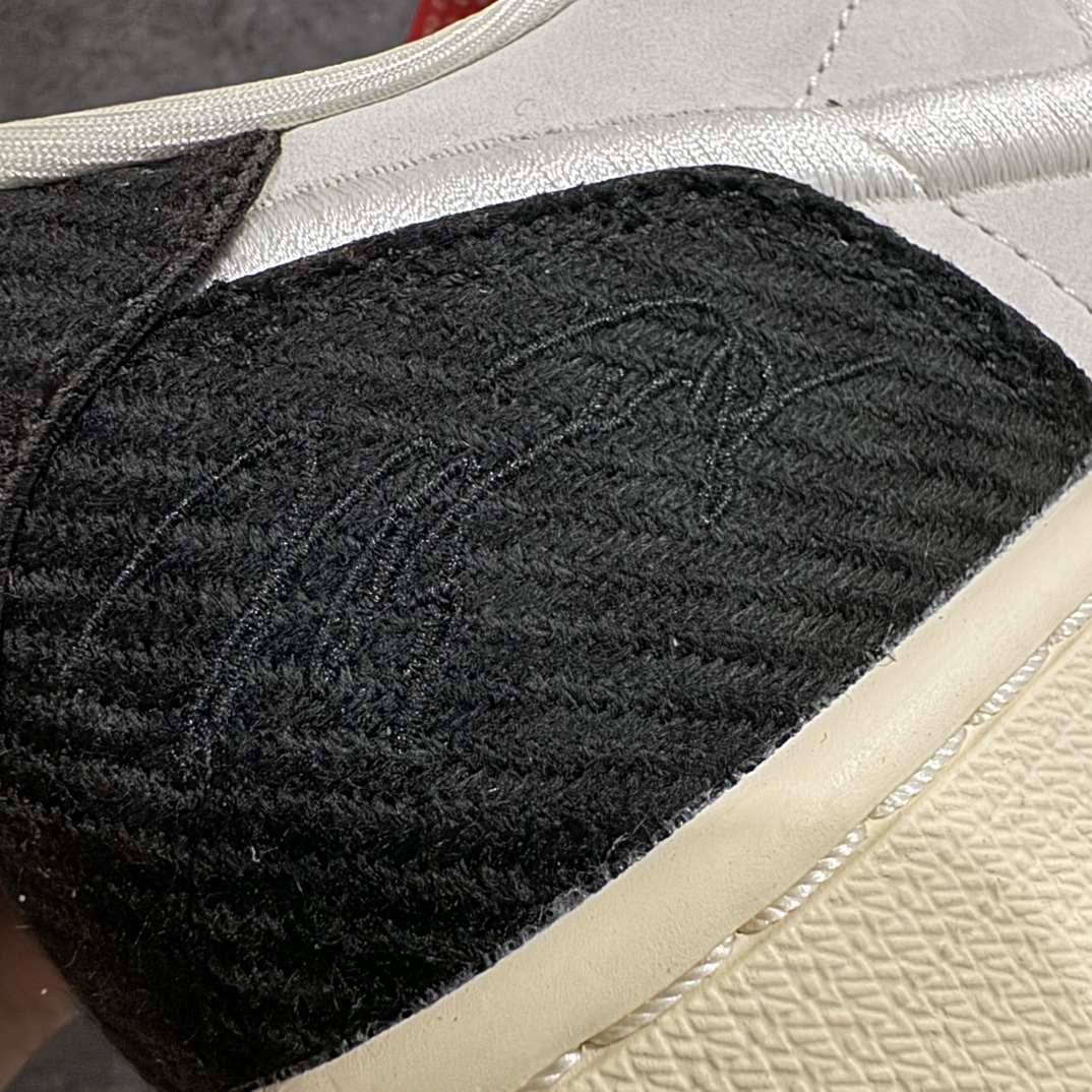 图片[3]-【纯原LW版本】Trophy Room x Air Jordan 1 Low \”Home\” 白红 限定款n超限量联名单品 采用丝绸布组合皮革鞋面材质 鞋垫嵌入缓震EVA物料 鞋舌海绵填充 正确开发金属飞翼 缜密的中底拉帮工艺 外置耐磨橡胶隔色大底 细节完美 区别市面版本货号： HV6157-100  尺码：40-47.5 编码：X10410430-鞋库