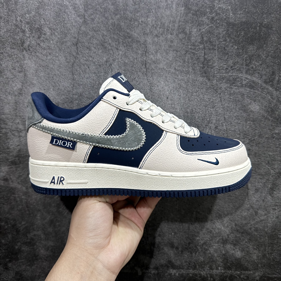 【公司级】Nk Air Force 1\’07 Low 迪奥联名-米蓝针织勾 空军一号低帮休闲板鞋 KK1988-012rn原楦头原纸板 原装鞋盒 定制五金配件 内置全掌气垫 原厂鞋底 r 尺码：36 36.5 37.5 38 38.5 39 40 40.5 41 42 42.5 43 44 44.5 45  编码：HXS310320-鞋库