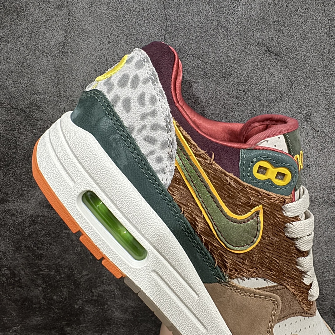 图片[7]-【外贸纯原 】Division Street x Nike Air Max 1 初代复古气垫慢跑鞋 DS联名 HQ2639-100n以鞋圈知名度贼高的 Oregon Ducks 为设计主题 在经典的 Air Max 1框架上 设计师直接在材质方面疯狂堆料 配合上多种多样的花纹 属于俄勒冈鸭的味道 简直快要从屏幕溢出来了 超高设计规格带来的 当然就是超高的辨识度 穿上街就是标准的视线减速带SIZE：36 36.5 37.5 38 38.5 39 40 40.5 41 42 42.5 43 44 44.5 45 46 47.5 编码：OW450470-鞋库