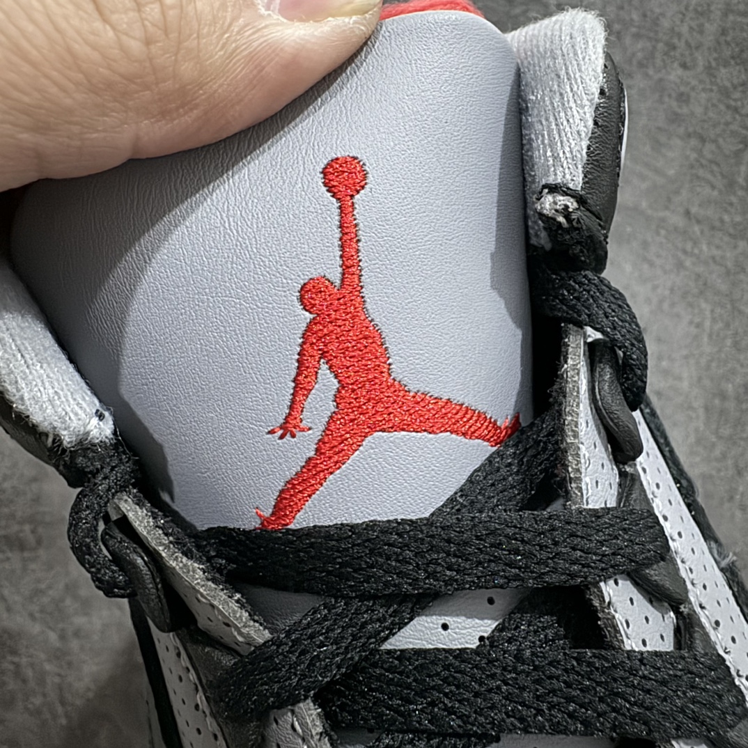 图片[7]-【原厂版】Air Jordan 3 OG “Black Cement” 2024版aj3黑水泥出货  货号：DN3707-010nn原厂皮料 原装细纹磨砂爆裂纹n原楦原纸板开发 确保原汁原味原厂皮料质感色泽绝无偏差完美中底拉帮 原厂中底钢印 原档案大底 如假白送 大底纹路气垫通透度PU的回弹性均百分百还原原厂电绣鞋舌飞人刺绣针数立体讲究精细欢迎对比正品原鞋  尺码：40-47.5 编码：X10380420-鞋库