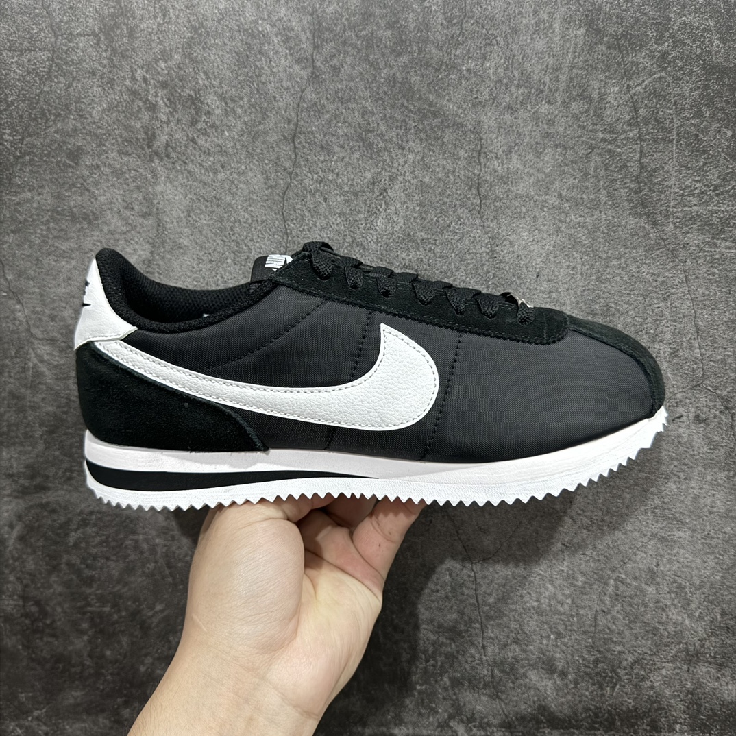 【TG纯原】NK Classic Cortez Leather 阿甘复古初代皮革慢跑鞋 货号：HF0263-001nn缓震防滑耐磨同源头层皮料 原厂模具 公司级标准检验QC 区分市面一切版本 完美复刻阿甘复古鞋型 尺码：35-45 编码：DL200220-鞋库