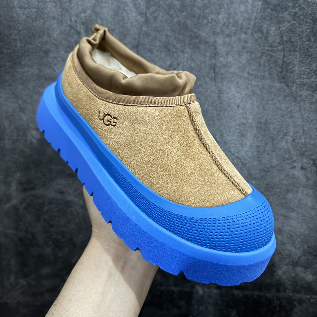 图片[4]-【公司级】UGG 2023FW秋冬新品,机能撞色王一博代言热门大爆款！ 半包头套脚低帮 进口隆丰一级羊皮毛一体 代购专供品质 高弹Modern中底 外置防滑大底 套脚抽绳设计 穿脱十分方便 采用TPU模压定型翻毛皮鞋面材质#选用17毫米UGGPURE™ 植入式羊毛里衬与可拆卸的UGGPURE™ 植入式羊毛鞋垫#包头式EVA轻翼科技外底防滑,防水耐磨性,和良好的弹性❗美国轻奢品牌🐑【UGG】 M Tasman Weather Hybrid 塔斯曼防水混合系列低帮厚底轻量休闲运动鞋货号1144096 尺码：35-40女鞋 41-45男鞋 编码：HM36380-鞋库