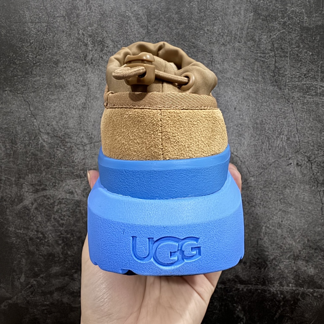 图片[2]-【公司级】UGG 2023FW秋冬新品,机能撞色王一博代言热门大爆款！ 半包头套脚低帮 进口隆丰一级羊皮毛一体 代购专供品质 高弹Modern中底 外置防滑大底 套脚抽绳设计 穿脱十分方便 采用TPU模压定型翻毛皮鞋面材质#选用17毫米UGGPURE™ 植入式羊毛里衬与可拆卸的UGGPURE™ 植入式羊毛鞋垫#包头式EVA轻翼科技外底防滑,防水耐磨性,和良好的弹性❗美国轻奢品牌🐑【UGG】 M Tasman Weather Hybrid 塔斯曼防水混合系列低帮厚底轻量休闲运动鞋货号1144096 尺码：35-40女鞋 41-45男鞋 编码：HM36380-鞋库