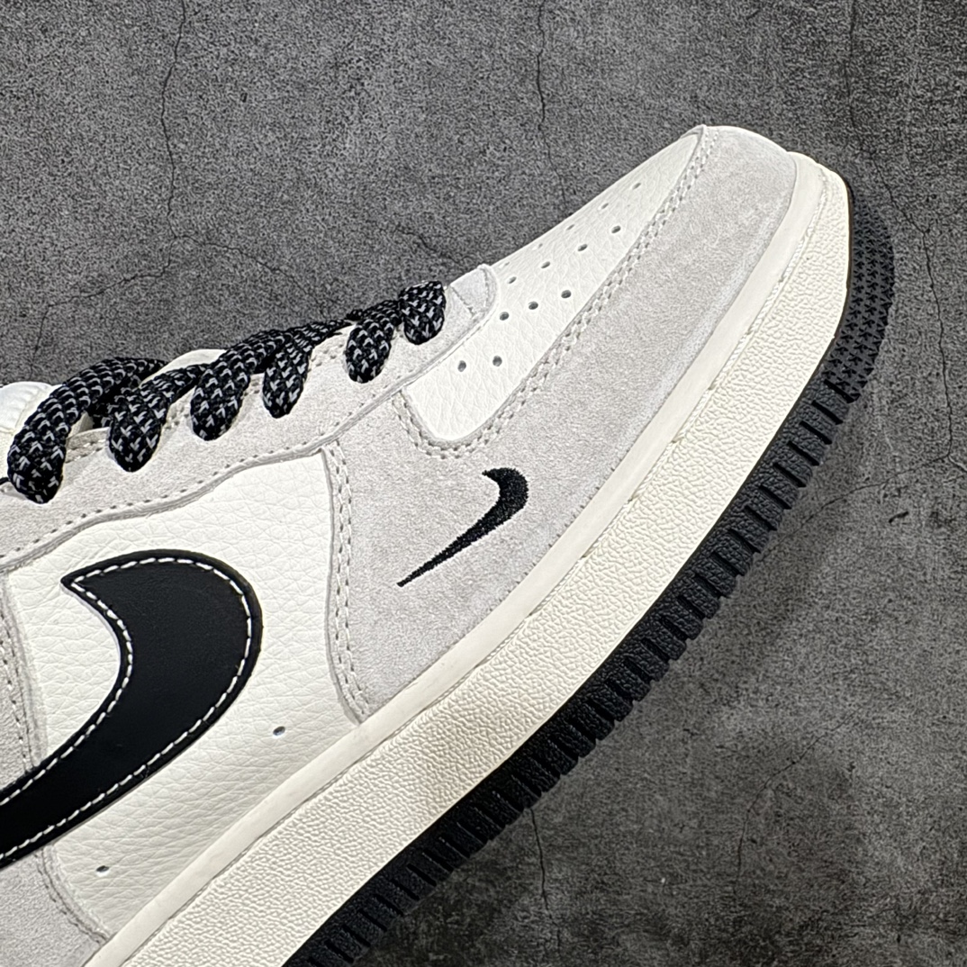 图片[6]-【定制版】Nk Air Force 1\’07 Low Supreme斯图西联名-黑灰红标 空军一号低帮休闲板鞋 XZ6188-115rn#原楦头原纸板 原装鞋盒 定制五金配件 内置全掌气垫 原厂鞋底 r 尺码：36 36.5 37.5 38 38.5 39 40 40.5 41 42 42.5 43 44 44.5 45 编码：HXS310320-鞋库