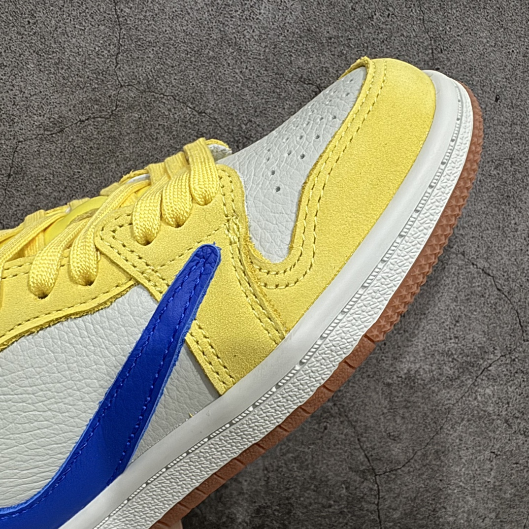 图片[6]-【TK至尊版】Travis Scott x Air Jordan AJ1 Low OG TS联名黄倒钩低帮中童童鞋 DZ5909-700n重新定义童鞋市场 市场第一款原装童鞋 上脚必是全班最靓的仔 原纸板数据开发 原厂配置 市面唯一原装批次区别市面 原厂大底磨具真实半码 同步原厂十三个尺码段 原厂Prime Asia：贝利进口皮料加持 原盒原配 原厂拉帮工艺 针距密度一致 后跟弧度收口自然不对折 极致一眼正品既视感 进口电脑针车工艺 鞋面清洁度最高QC检验标准 控制溢胶 广东原厂电绣工艺 鞋标鞋盒 防尘纸 均采36购来自原厂  尺码：27.5 28 28.5 29.5 30 31 31.5 32 33 33.5 34 35 编码：ZGM280310-鞋库