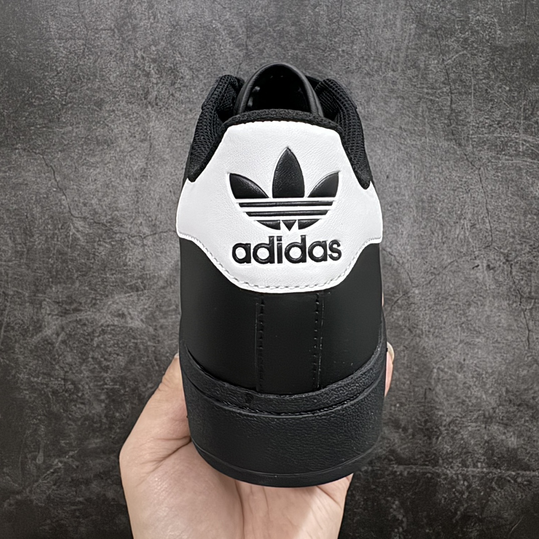 图片[4]-【H11二层皮版】Adidas Originals Superstar XLG 贝壳头系列低帮厚底松糕经典百搭休闲运动板鞋“皮革武士黑白LOGO”IG9777nnH11分两个版本n头层版价格较贵n实拍为二层版本 只改变了其皮料n其他做工细节基本没有变 价格便宜一些nn男女鞋真标半码制n原楦原纸版数据开发版型n采用头层皮革饰片组合粒面牛剖革鞋面材质n内嵌EVA环保鞋垫 外置耐磨防滑鞋底组合扇贝防踢头盖片 尺码：35 36 36⅔ 37⅓ 38 38⅔ 39⅓ 40 40⅔ 41⅓ 42 42⅔ 43⅓ 44 编码：X10210230-鞋库