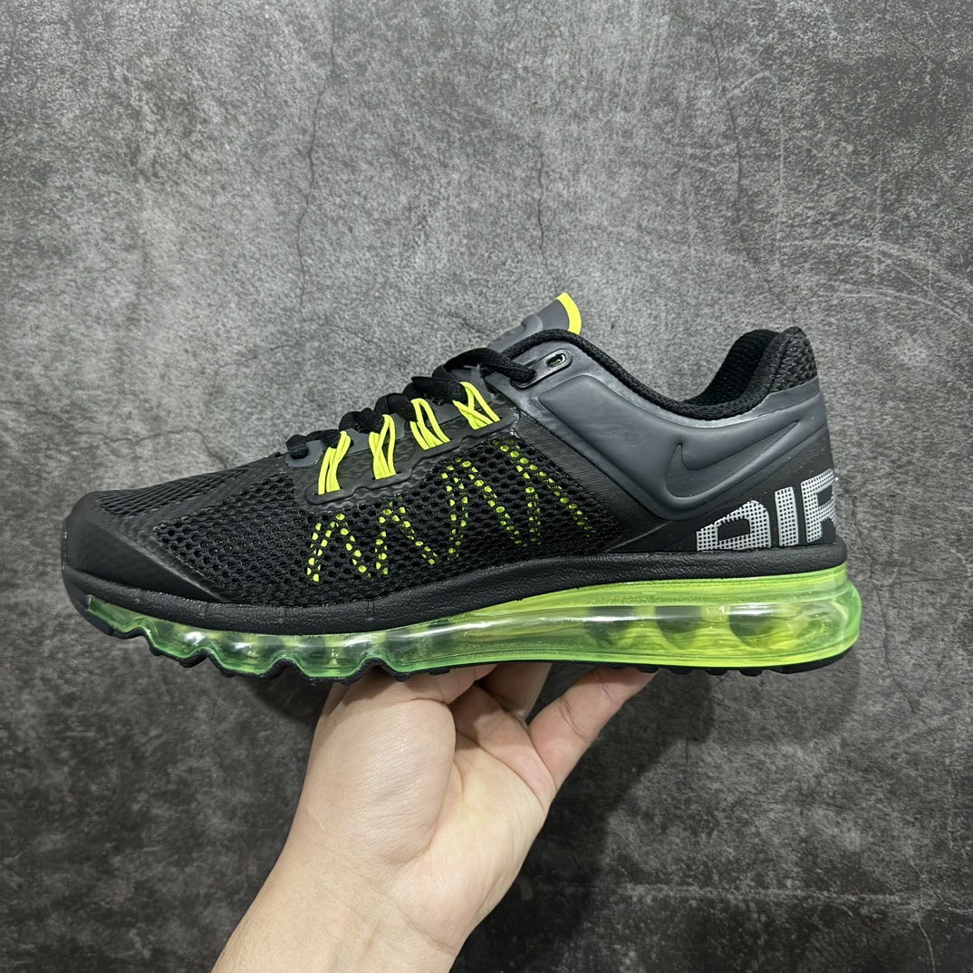 图片[2]-【纯原YH版本】Nike Air Max 2013 舒适时尚耐磨透气 低帮跑步鞋Nike Air Max 2013 运动鞋携时尚设计闪亮回归，出众有型。采用网眼布细节和运动风无缝覆面，助你保持清爽感受，塑就焕新造型。经典 Flywire 设计搭配经典全掌型 Max Air 缓震配置，缔造出众舒适感和支撑效果。 货号：555426-003 尺码：35.5 36 36.5 37.5 38 38.5 39 40 40.5 41 42 42.5 43 44 44.5 45 46  编码：DF300320-莆田鞋批发中心