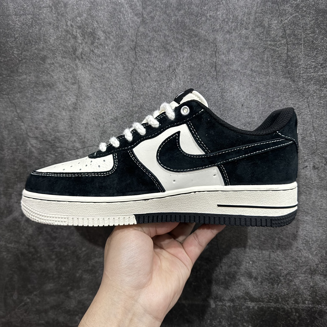 Nk Air Force 1'07 Low 斯图西联名-米黑红标 空军一号低帮休闲板鞋 SJ6698-008