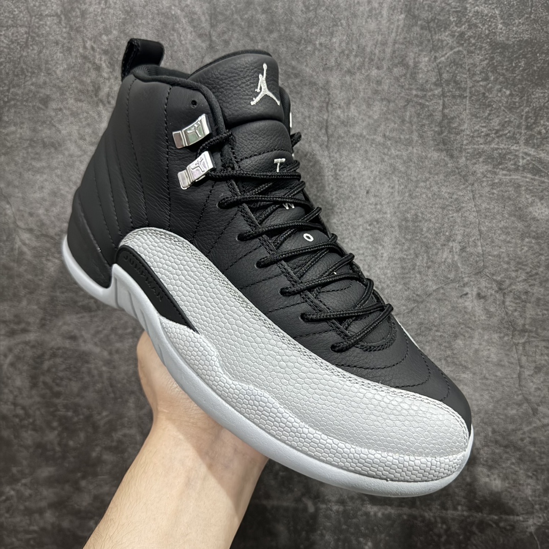 【TK至尊版】Air Jordan AJ12 Retro 潮流 中帮 复古篮球鞋 狼灰黑 CT8013-010