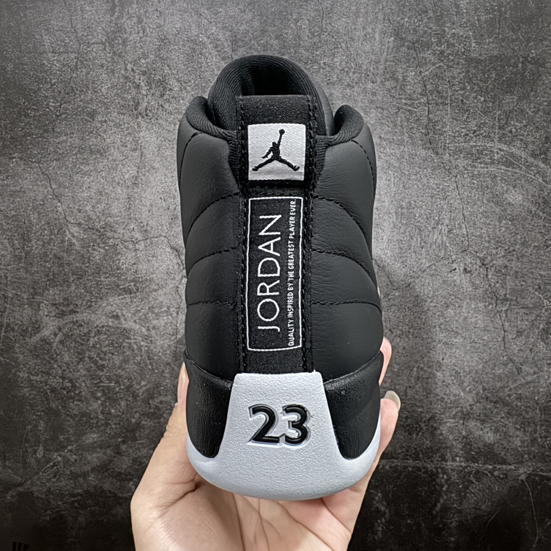 图片[4]-【TK至尊版】Air Jordan AJ12 Retro 潮流 中帮 复古篮球鞋 狼灰黑CT8013-010nn一比一原厂皮 最正确的版型鞋盒 鞋盒标 芯片 更多12代的配色陆续出齐真真的做到市场12代天花板 国外强烈推荐版本外贸混卖专供品质国内专业外贸AJ大厂出品原厂楦头纸板 原厂皮料打造 原厂真碳板 内置气垫  尺码：40 40.5 41 42 42.5 43 44 44.5 45 46 47.5 编码：ZG480520-莆田鞋批发中心