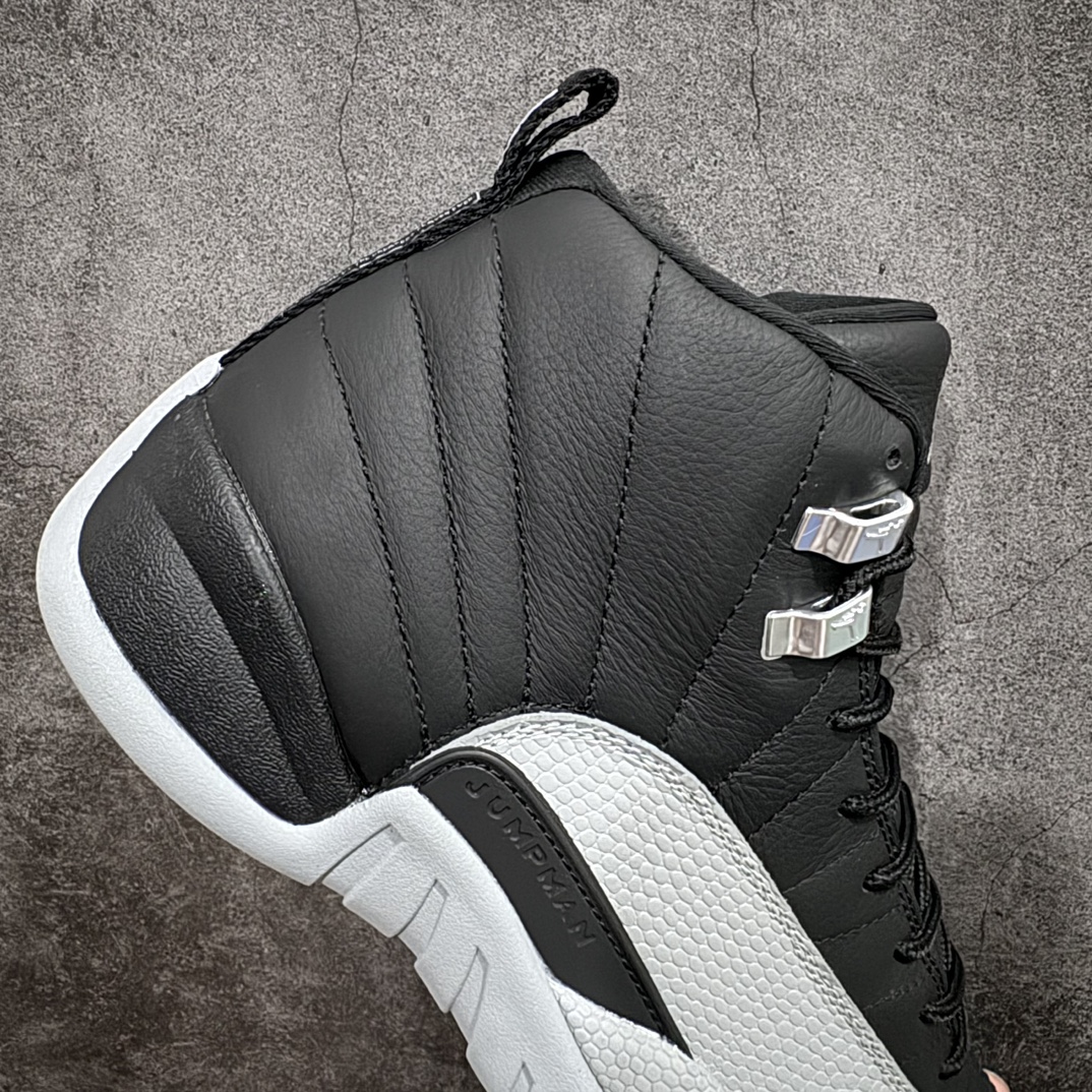 图片[7]-【TK至尊版】Air Jordan AJ12 Retro 潮流 中帮 复古篮球鞋 狼灰黑CT8013-010nn一比一原厂皮 最正确的版型鞋盒 鞋盒标 芯片 更多12代的配色陆续出齐真真的做到市场12代天花板 国外强烈推荐版本外贸混卖专供品质国内专业外贸AJ大厂出品原厂楦头纸板 原厂皮料打造 原厂真碳板 内置气垫  尺码：40 40.5 41 42 42.5 43 44 44.5 45 46 47.5 编码：ZG480520-莆田鞋批发中心