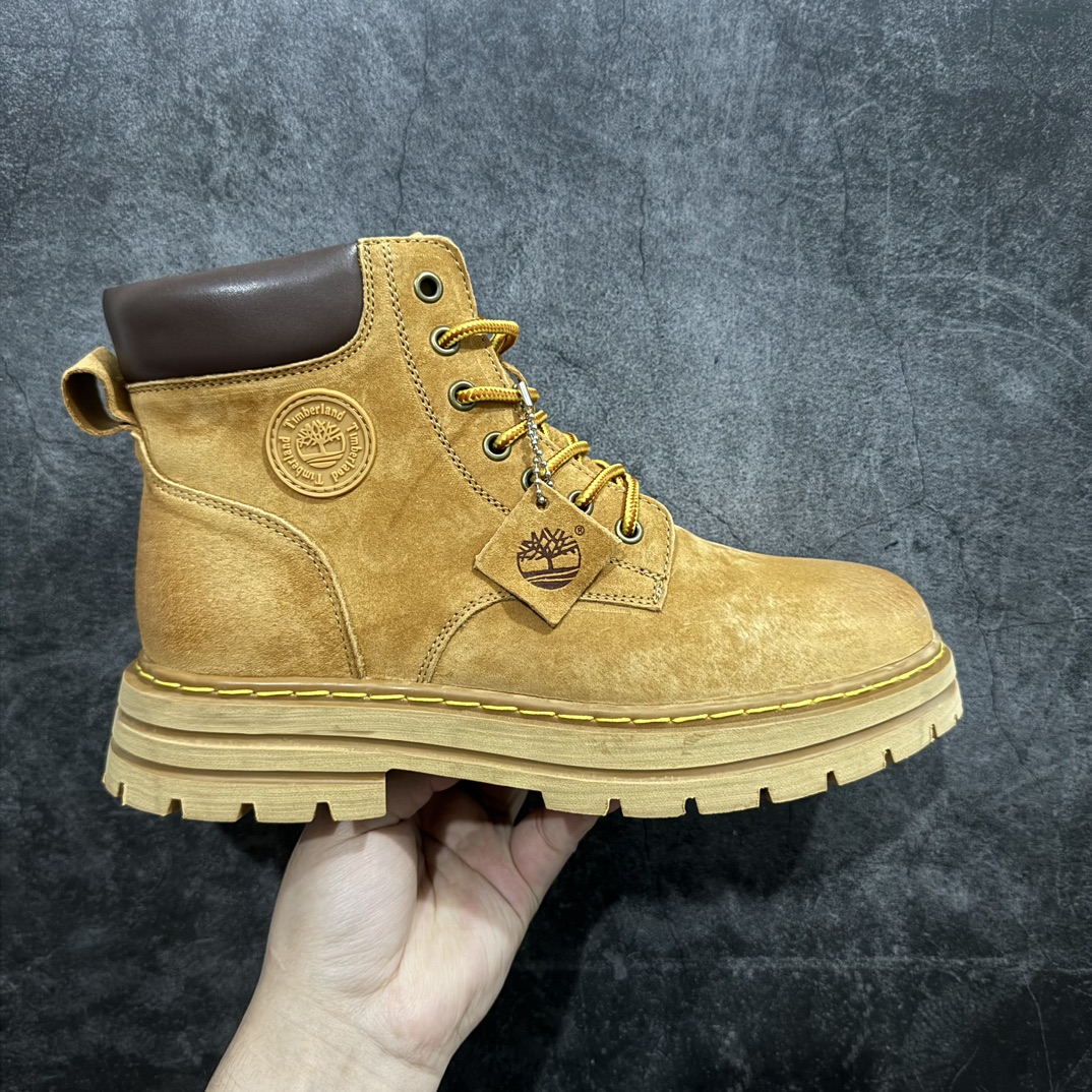 【公司级】Timberland添柏岚/天伯伦户外高帮休闲大黄靴系列n#广东大厂品质 原盒原包装#24ss新款 时尚潮流搭配 面料采用意大利🇮🇹顶级磨砂细纹牛皮 搭配防臭防腐真皮乳胶鞋垫 大底到五金都是代工厂原材料制作 同原版固特异永不开胶工艺 好货不杀猪首单质量严格把控 全网独家首发 品质毋庸置疑 全套官网统一包装 给您完美的穿着体验 质量考究耐穿 型男必备 专治不帅 高品质脚感一流          今年冬季防寒户外专用 日常随意搭配  尺码：38 39 40 41 42 43 44（皮鞋码） 编码：TL320340-莆田鞋批发中心