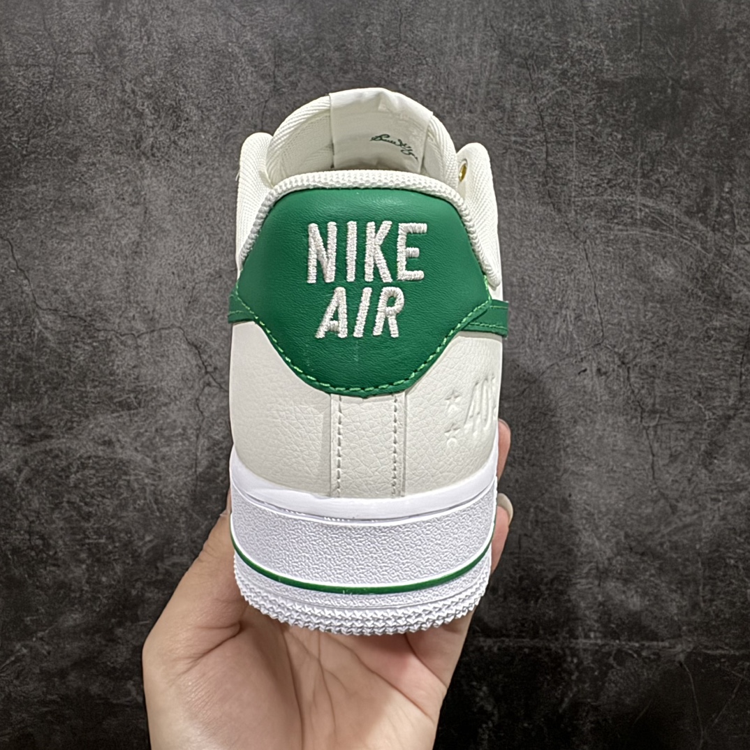 图片[4]-【公司级】Nike Air Force 1 Low 40周年米白棕绿 空军一号低帮运动休闲板鞋 官方同步 原装级别 原楦头原纸板 打造纯正空军版型#专注外贸渠道 全掌内置蜂窝气垫 #原盒配件 原厂中底钢印、拉帮完美货号：DQ7658-101 尺码：36 36.5 37.5 38 38.5 39 40 40.5 41 42 42.5 43 44 44.5 45 编码：CC230240-莆田鞋批发中心