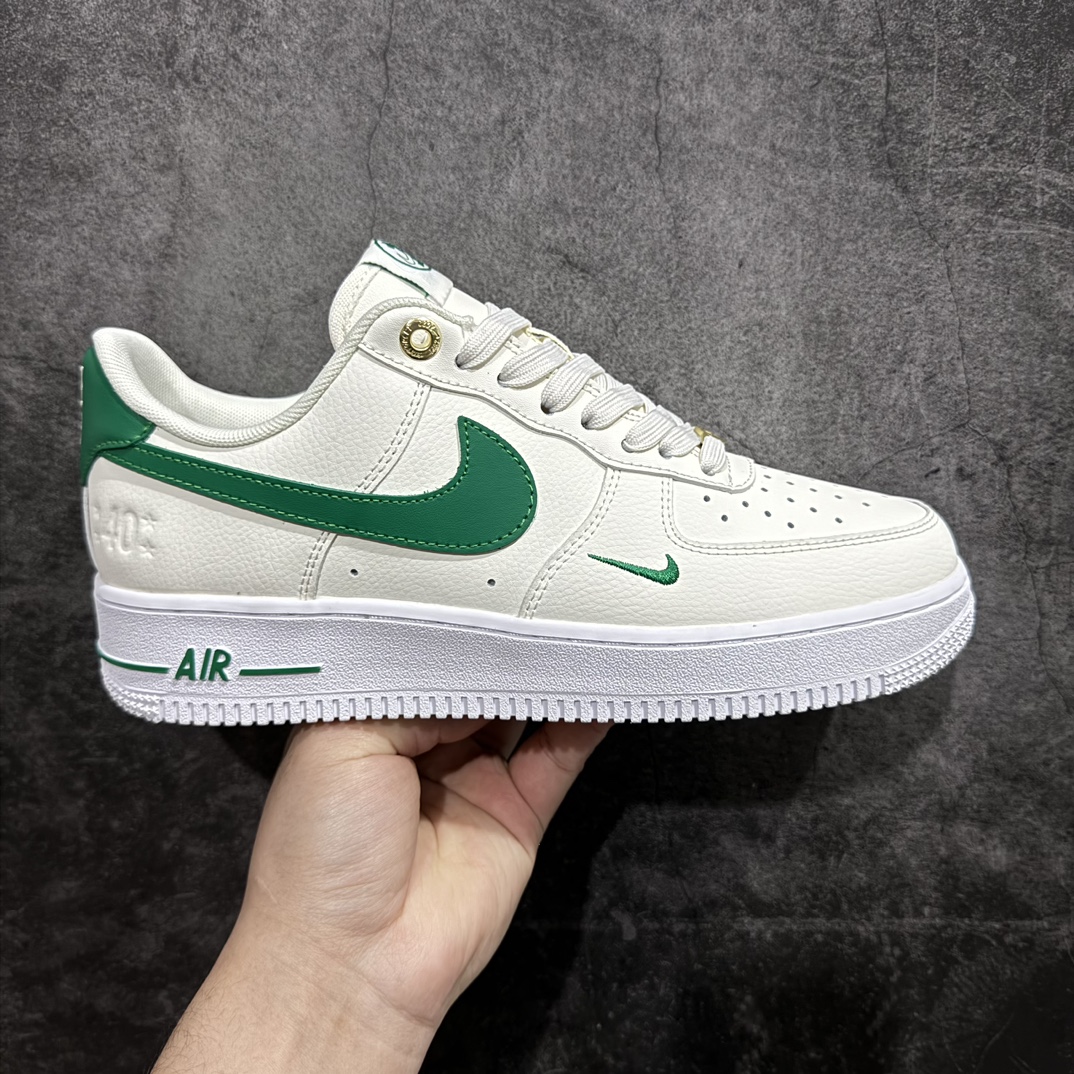 【公司级】Nike Air Force 1 Low 40周年米白棕绿 空军一号低帮运动休闲板鞋 官方同步 原装级别 原楦头原纸板 打造纯正空军版型#专注外贸渠道 全掌内置蜂窝气垫 #原盒配件 原厂中底钢印、拉帮完美货号：DQ7658-101 尺码：36 36.5 37.5 38 38.5 39 40 40.5 41 42 42.5 43 44 44.5 45 编码：CC230240-莆田鞋批发中心