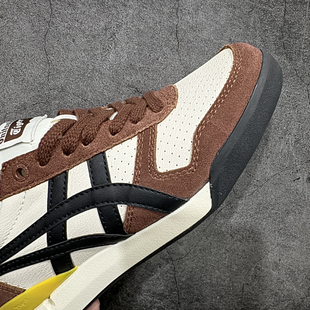 图片[6]-【神版】Asics Onitsuka Tiger Ultimate 81 EX 亚瑟士终极系列低帮复古风百搭皮革休闲运动慢跑鞋n采用软质荔枝纹牛培皮鞋面材质 配置OrthoLite鞋垫 轻质Eva缓震组合耐磨橡胶外底 Onitsuka Tiger 鬼塚虎 ULTIMATE 81EX 1183B510 中性款运动鞋 鞋跟底部的缓震孔设计以及TPU后跟保护片强化稳定性 造就合乎新时代高性能运动鞋标准的现代鞋款 牛皮革鞋面 FLYTEFOAM Propel中底增强缓震性与回弹性 鞋跟处采用fuzeGEL缓震胶科技 强化缓震 OrthoLite鞋垫 进一步强化缓震Gel-Kayano超轻量专业运动慢跑鞋  尺码：36-45 编码：DZ230250-莆田鞋批发中心