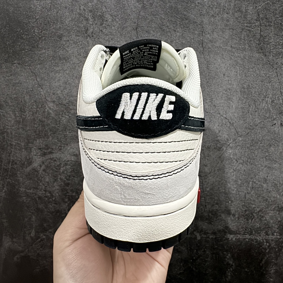 图片[4]-【定制版】Nk SB Dunk Low 斯图西联名-刺绣黑勾 周年高端定制 低帮休闲板鞋 MM1089-031rn#定制鞋盒 大厂纯原品质出货 超高清洁度 皮料切割干净无任何毛边 细节完美 r 尺码：36 36.5 37.5 38 38.5 39 40 40.5 41 42 42.5 43 44 44.5 45  编码：HXS320340-莆田鞋批发中心