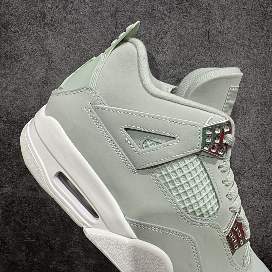 图片[7]-【原厂版本】Air Jordan AJ4 \”Seafoam\” 薄荷绿 HV0823-003 全新升级改良 原鞋原楦原纸板同源开发 完美呈现乔4的版型 内侧正确双色网格 还原细节 原厂皮料 正确气垫颜色 正确网格工艺 正确拉帮工艺 全鞋原装材料制作 原档案原模具打造 支持全方位与正品对比  尺码：36 36.5 37.5 38 38.5 39 40 40.5 41 42 42.5 43 44 44.5 45 46 47.5 编码：X10390420-莆田鞋批发中心