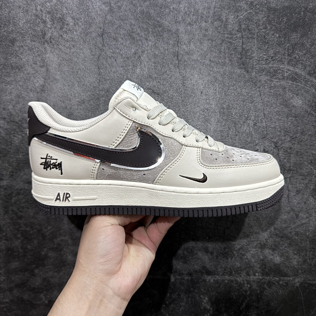 【公司级】Nk Air Force 1\’07 Low 斯图西联名-米白黑底 空军一号低帮休闲板鞋 XZ6188-279rn原楦头原纸板 原装鞋盒 定制五金配件 内置全掌气垫 原厂鞋底 r 尺码：36 36.5 37.5 38 38.5 39 40 40.5 41 42 42.5 43 44 44.5 45  编码：HXS310320-莆田鞋批发中心