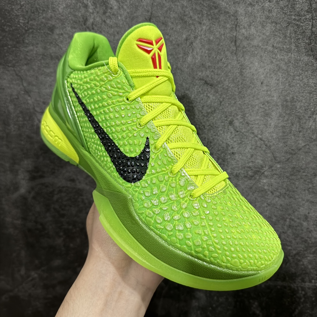 图片[3]-【纯原M版】 Nike Zoom Kobe 6 Protro \”Green Apple\” 科比6 青蜂侠 减震防滑耐磨 低帮  Air Zoom 实战篮球鞋 荧光绿  货号：CW2190-300nn这种品质和价格 简直毫无人性n完全碾压灭世 S2等一众代号版本nn高端零售 外贸专供品质 原鞋原数据纸板开发 实战配置直接拉满原档数据3D打印 鞋面细节匹配原版全身鞋材卡料色独家定制 真实底模最大48.5n三天1色 陆续出货 M#版 全系列篮球鞋支持一个月实战（断底 开胶等问题）无条件包换 ！ 拿质量说话。 天花板的品质 理智的价格 拒绝炒作中间商。欢迎对比450-550所有货n 尺码：40 40.5 41 42 42.5 43 44 44.5 45 46 47.5 48.5   编码：GQ350380-莆田鞋批发中心