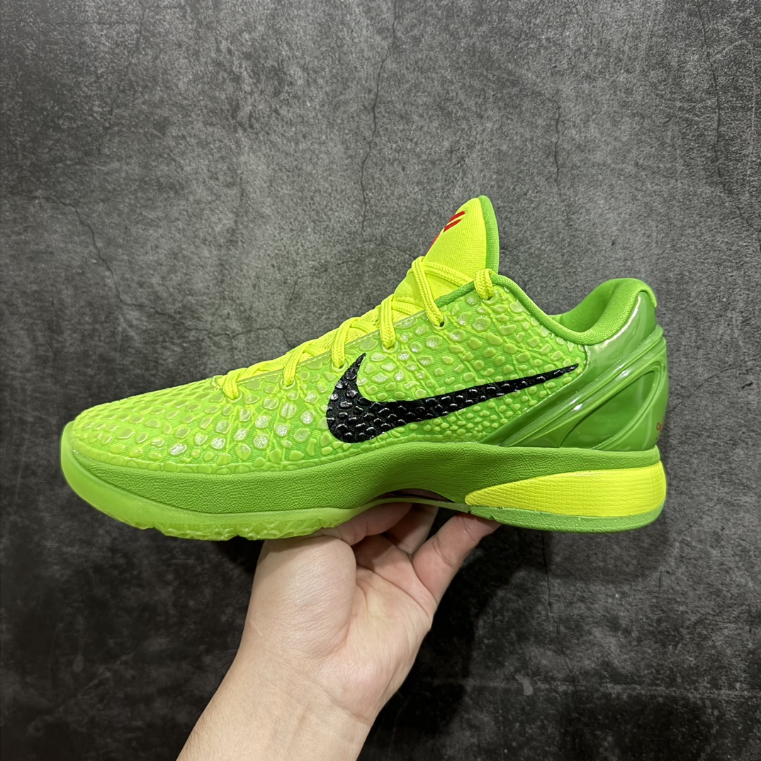 图片[2]-【纯原M版】 Nike Zoom Kobe 6 Protro \”Green Apple\” 科比6 青蜂侠 减震防滑耐磨 低帮  Air Zoom 实战篮球鞋 荧光绿  货号：CW2190-300nn这种品质和价格 简直毫无人性n完全碾压灭世 S2等一众代号版本nn高端零售 外贸专供品质 原鞋原数据纸板开发 实战配置直接拉满原档数据3D打印 鞋面细节匹配原版全身鞋材卡料色独家定制 真实底模最大48.5n三天1色 陆续出货 M#版 全系列篮球鞋支持一个月实战（断底 开胶等问题）无条件包换 ！ 拿质量说话。 天花板的品质 理智的价格 拒绝炒作中间商。欢迎对比450-550所有货n 尺码：40 40.5 41 42 42.5 43 44 44.5 45 46 47.5 48.5   编码：GQ350380-莆田鞋批发中心