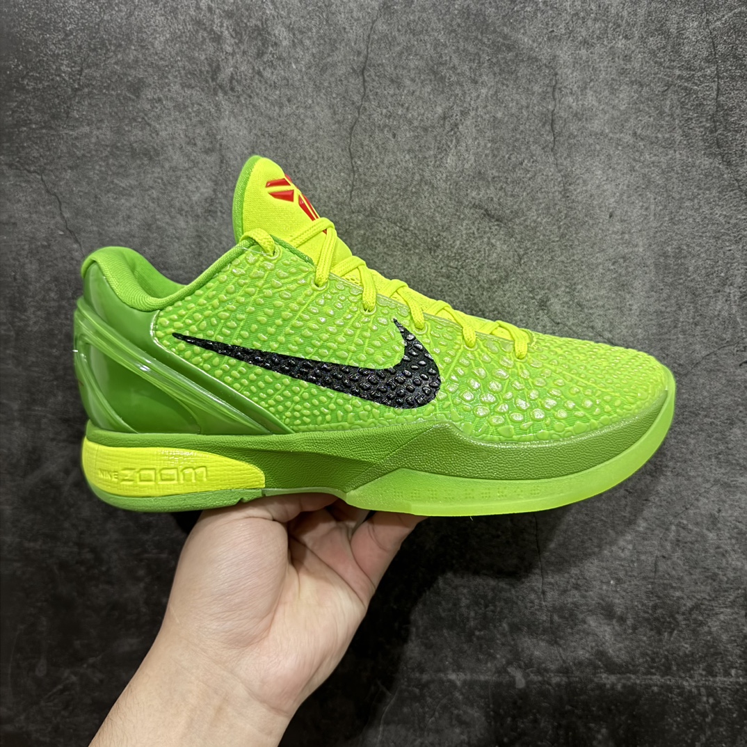 【纯原M版】 Nike Zoom Kobe 6 Protro \”Green Apple\” 科比6 青蜂侠 减震防滑耐磨 低帮  Air Zoom 实战篮球鞋 荧光绿  货号：CW2190-300nn这种品质和价格 简直毫无人性n完全碾压灭世 S2等一众代号版本nn高端零售 外贸专供品质 原鞋原数据纸板开发 实战配置直接拉满原档数据3D打印 鞋面细节匹配原版全身鞋材卡料色独家定制 真实底模最大48.5n三天1色 陆续出货 M#版 全系列篮球鞋支持一个月实战（断底 开胶等问题）无条件包换 ！ 拿质量说话。 天花板的品质 理智的价格 拒绝炒作中间商。欢迎对比450-550所有货n 尺码：40 40.5 41 42 42.5 43 44 44.5 45 46 47.5 48.5   编码：GQ350380-莆田鞋批发中心